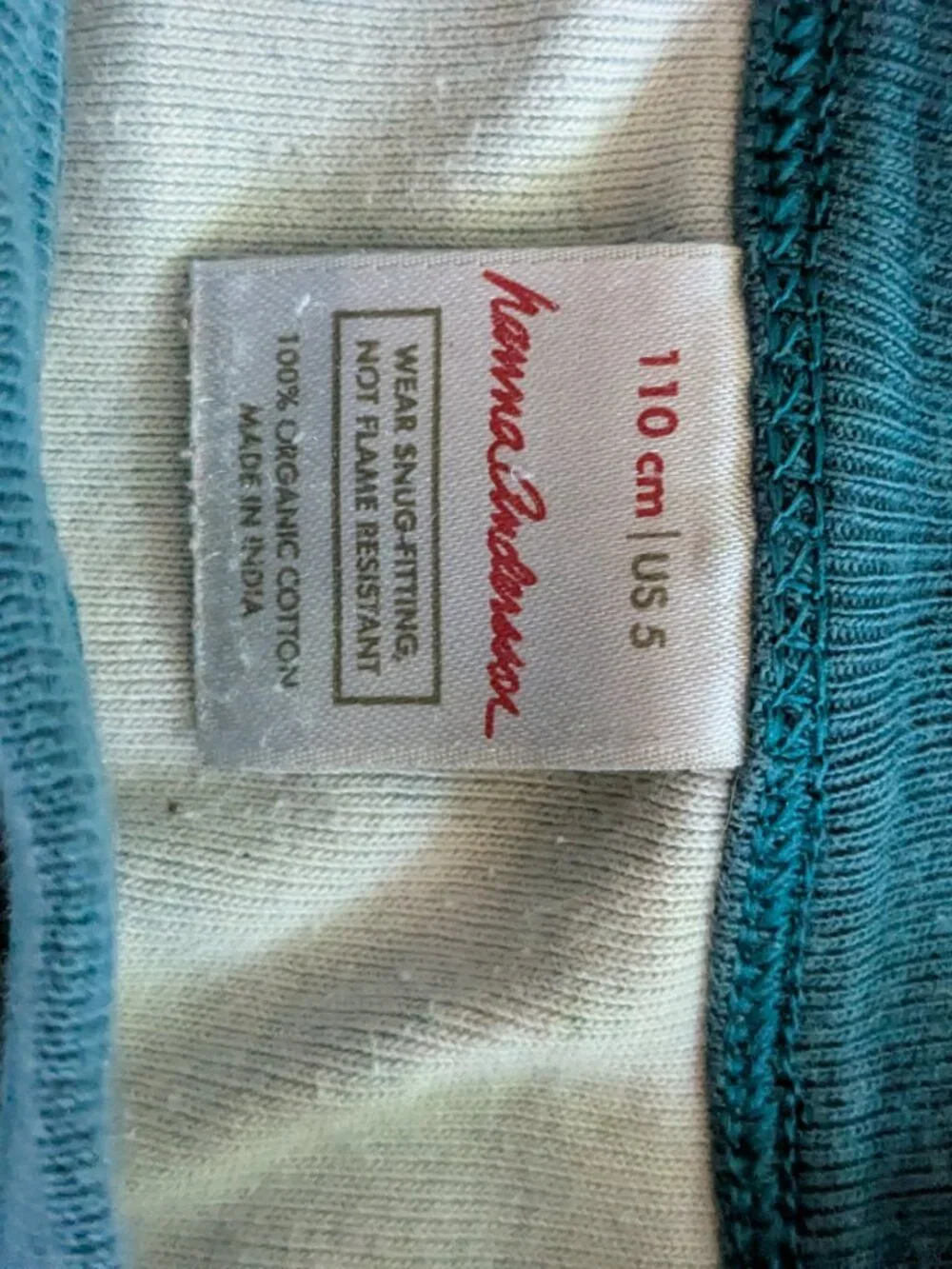 Hanna Andersson unicorn pajamas - size 5